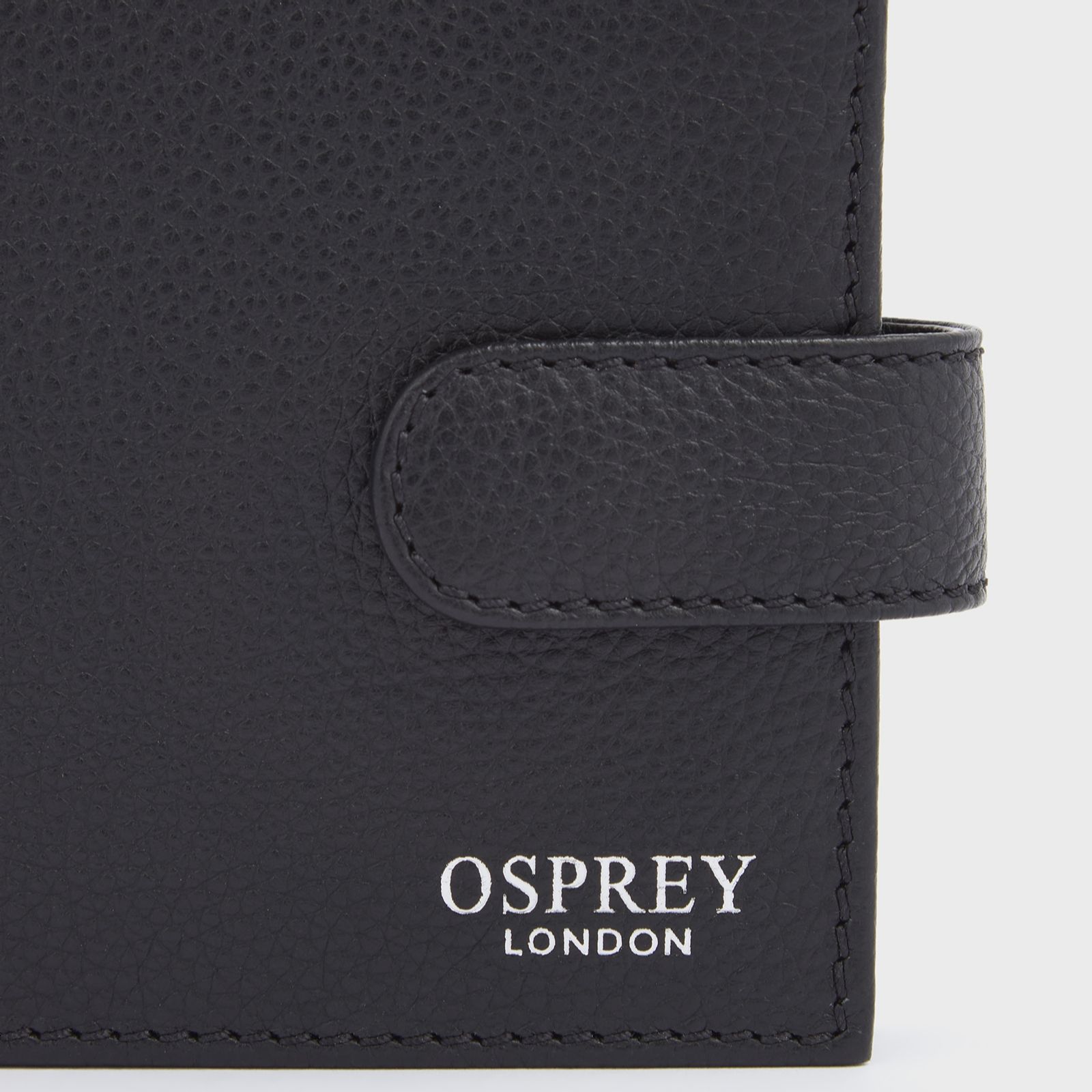 Osprey London Hunston Mens Boxed Leather Wallet QVC UK