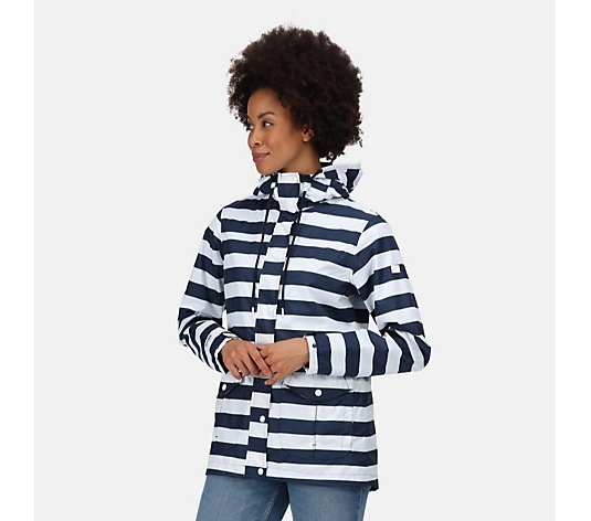 Regatta Bayarma Lined Hooded Waterproof Jacket with Sustainable Cotton