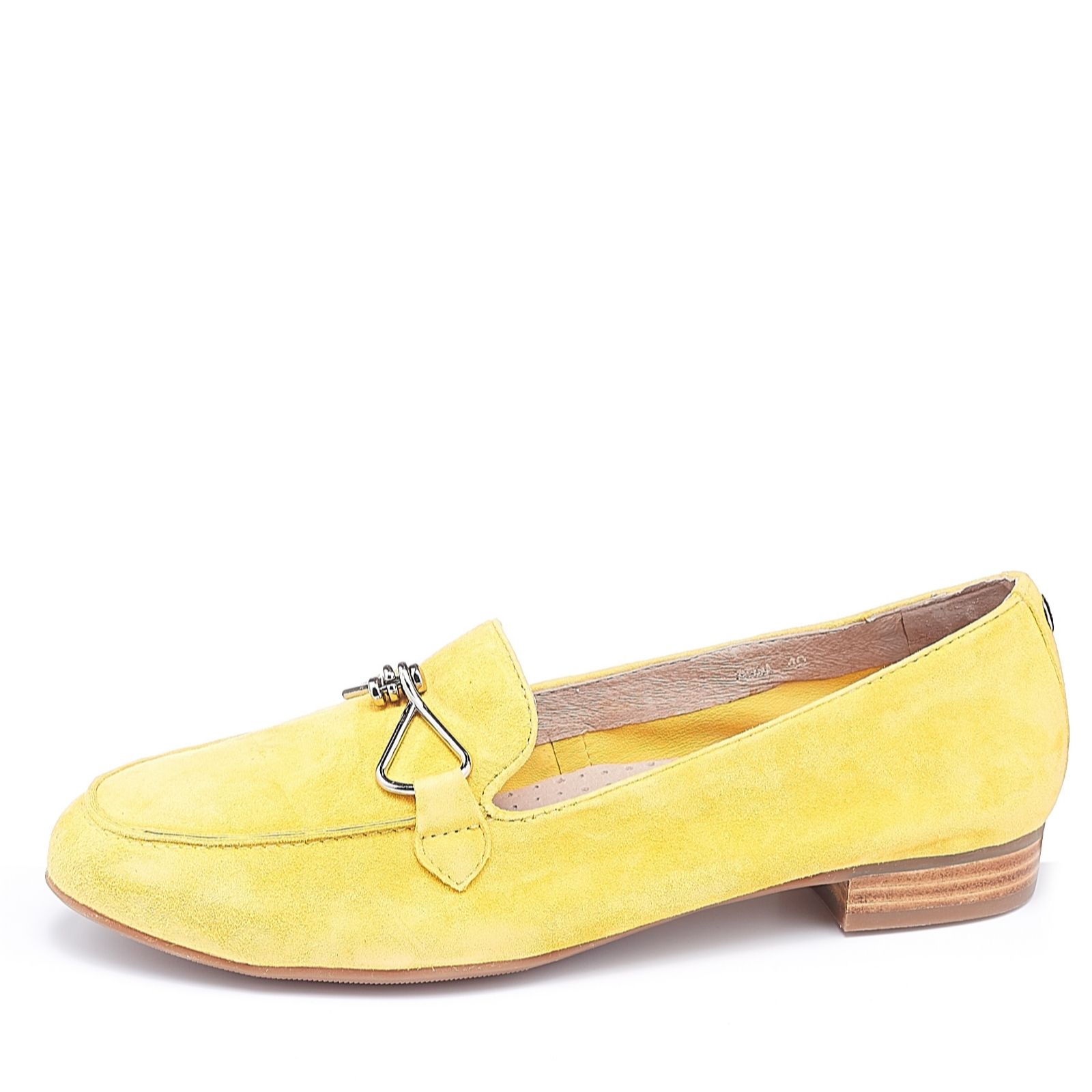 Moda in Pelle Ferna Loafer with Buckle Trim - QVC UK