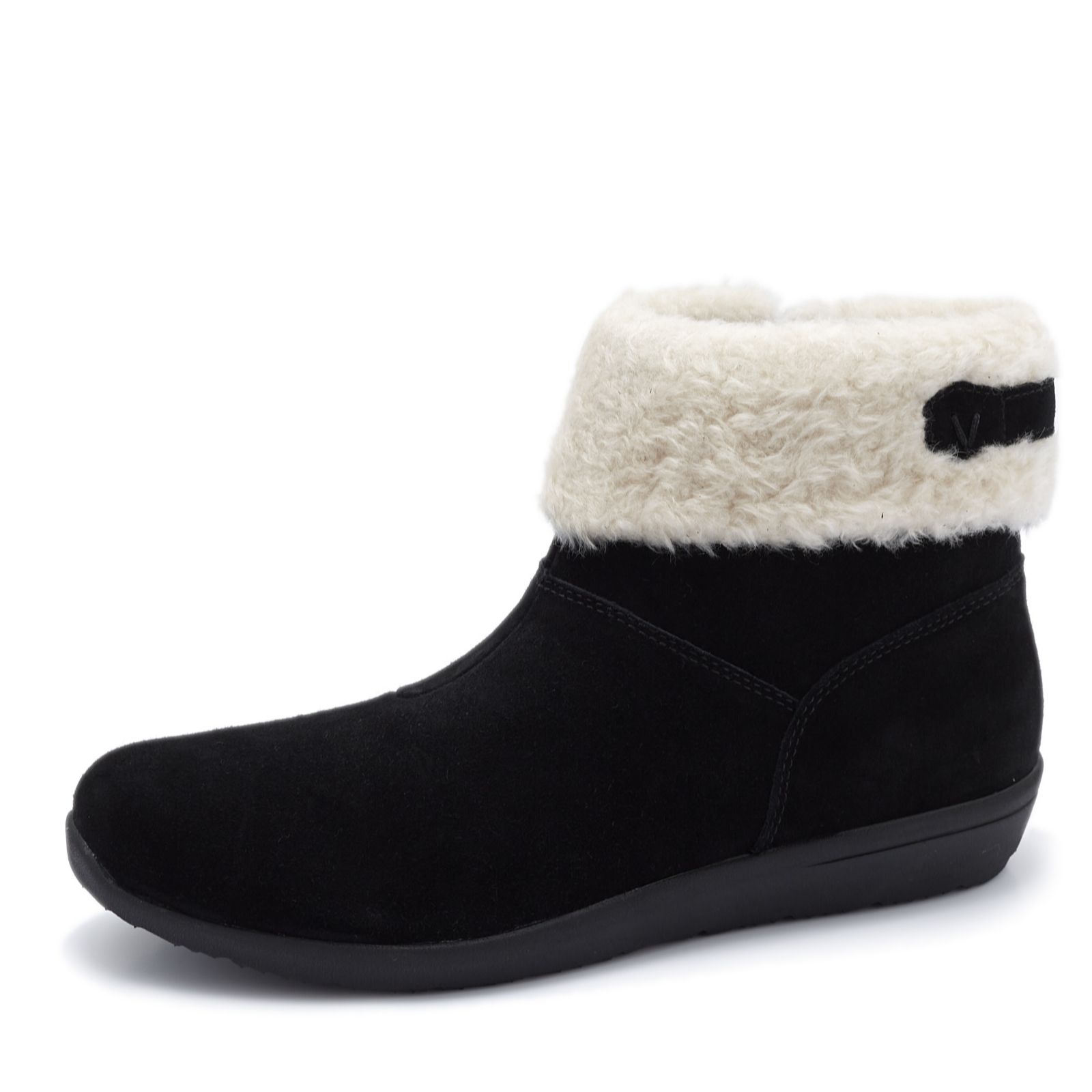 vionic ankle boots qvc