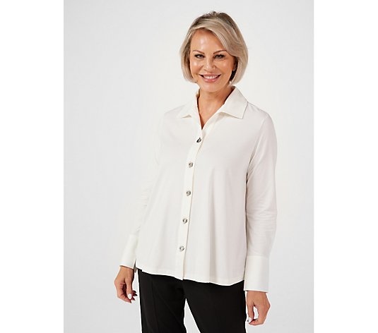 WynneLayers Grommet Toggle Shirt