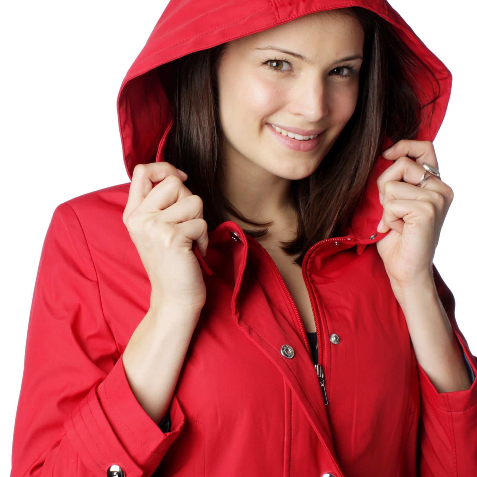 Centigrade Water Resistant Washable Coat with Detachable Hood - QVC UK