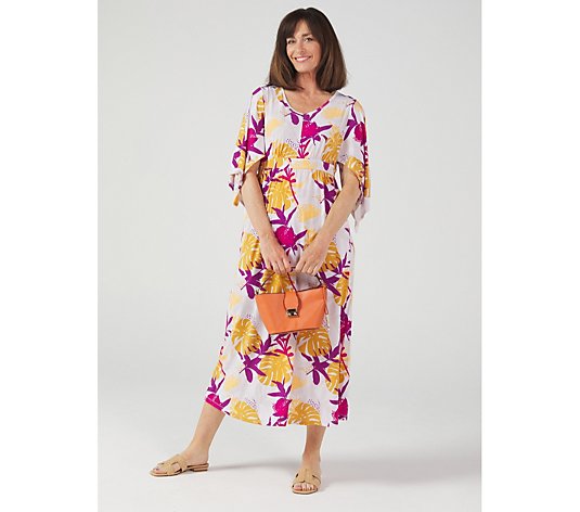 Outlet Antthony Designs Kimono Sleeve Maxi Dress