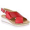 Adesso Leather Cross Wedge Sandal, 3 of 3