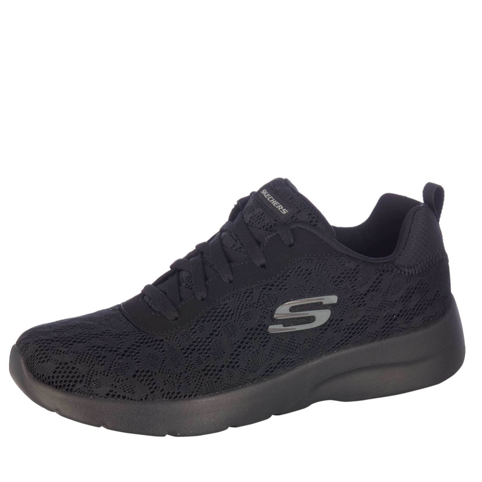 skechers lace effect lace up trainer 