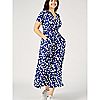 J by Jolie Moi Printed Wrap Front Maxi Dress In Regular Length, 3 of 7