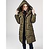 Centigrade Machine Washable Feather & Down Hooded Coat, 5 of 7