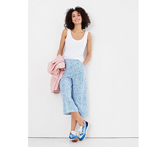 Joules Robyn Print Jersey Culottes