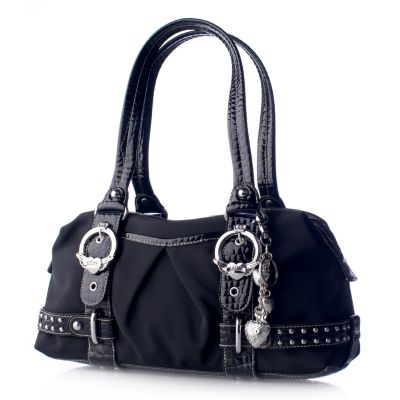 Kathy Van Zeeland Spring Bling Satchel - QVC UK