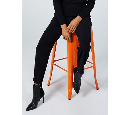 Petite Straight Leg Trousers by Michele Hope