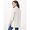 Nina Leonard Long Sleeve Tweed Shacket & Chest & Side Pockets, 2 of 4