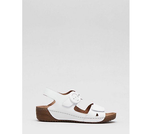 Adesso Lily Leather Buckle Sandal