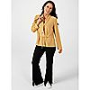 Wynne Layers Luxe Crepe Collarless Drawstring Grommet Jacket, 1 of 3