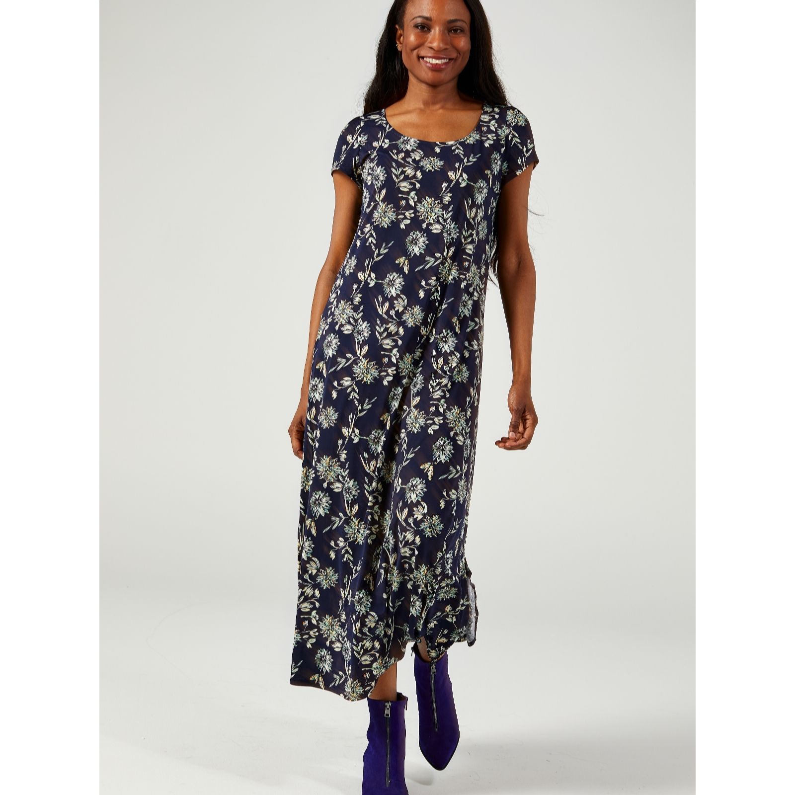 designer knee length dresses
