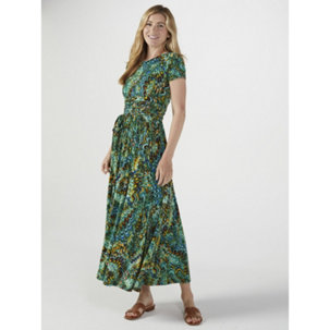 Onjenu London Joni Printed Jersey Midi Dress - 194730