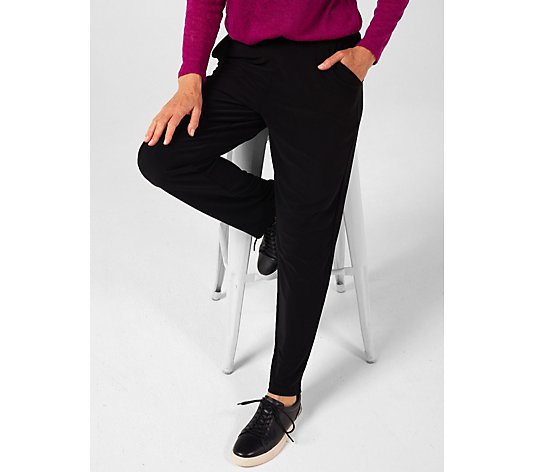 Kim & Co Deluxe Brazil Jersey Narrow Leg Trousers Petite