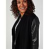 Ruth Langsford Faux Leather Sleeve Coatigan, 2 of 7