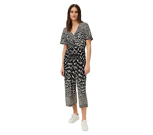 Phase Eight Abstract Print Jersey Jumpsuit
