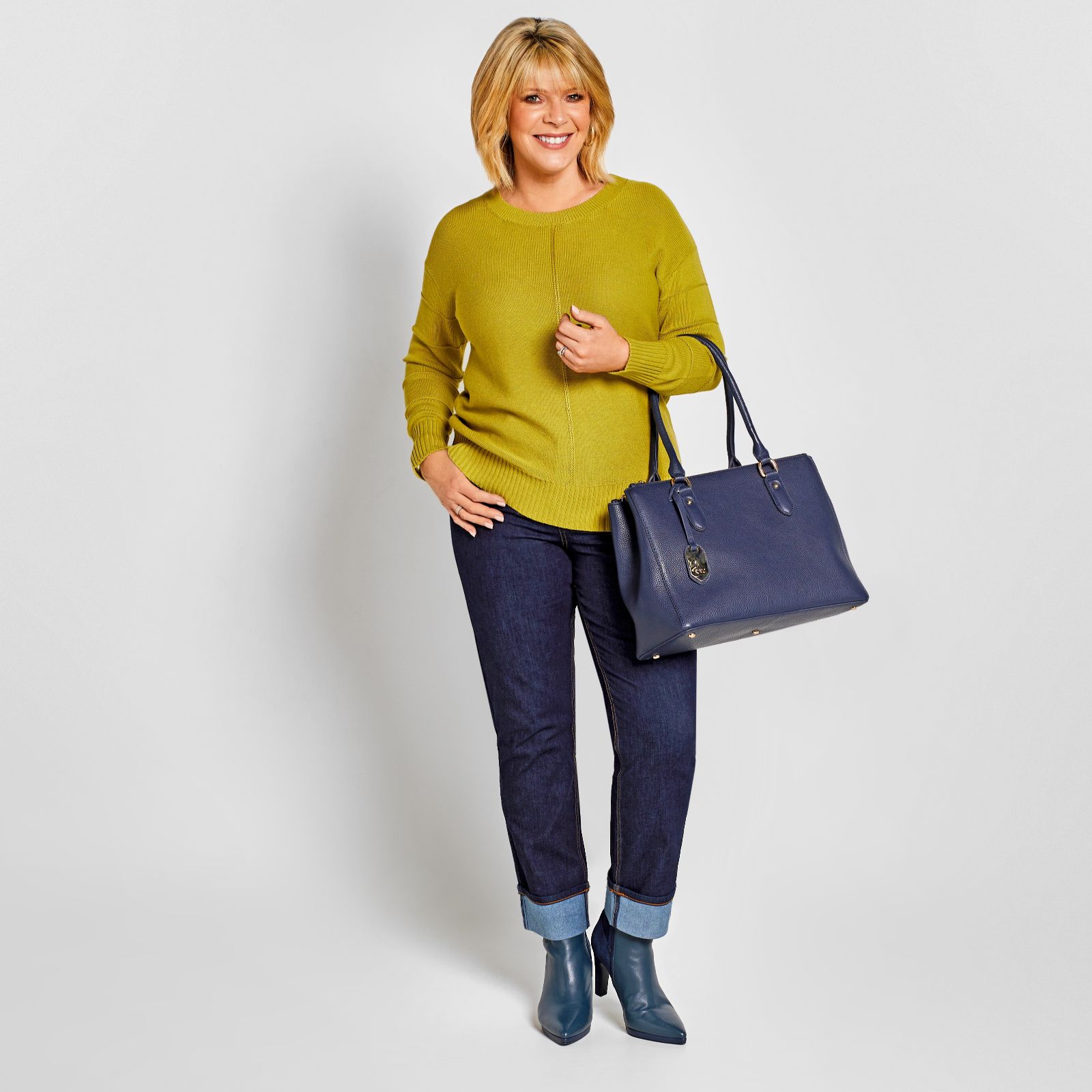 Ruth Langsford Turn Up Jeans Tall