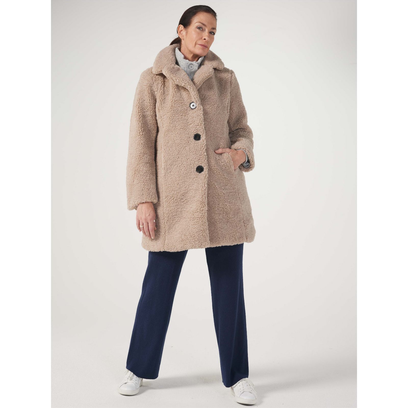 F&f deals teddy coat