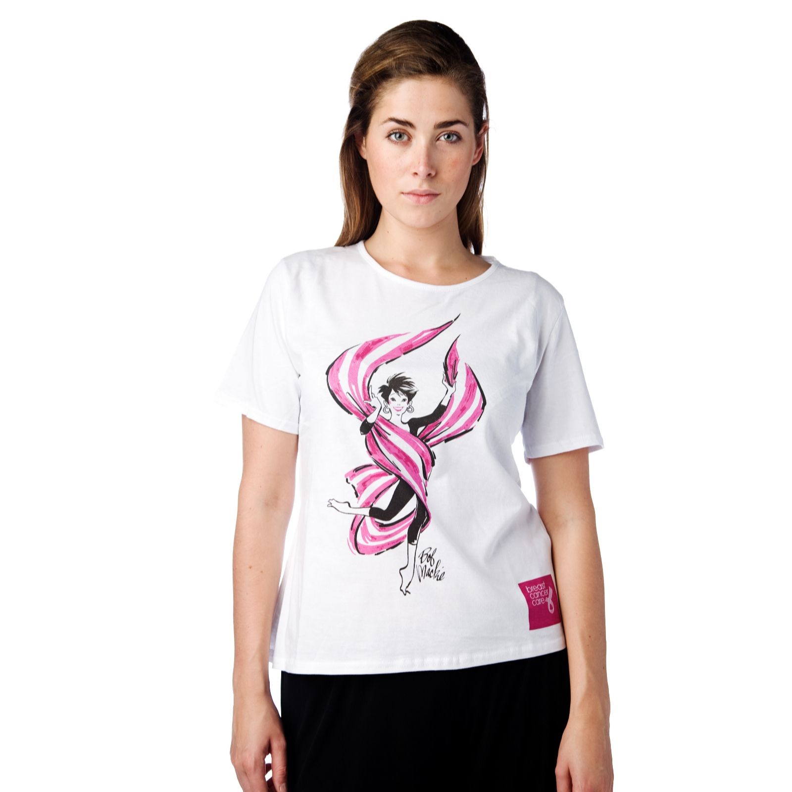 Breast Cancer Care Bob Mackie T-Shirt - QVC UK