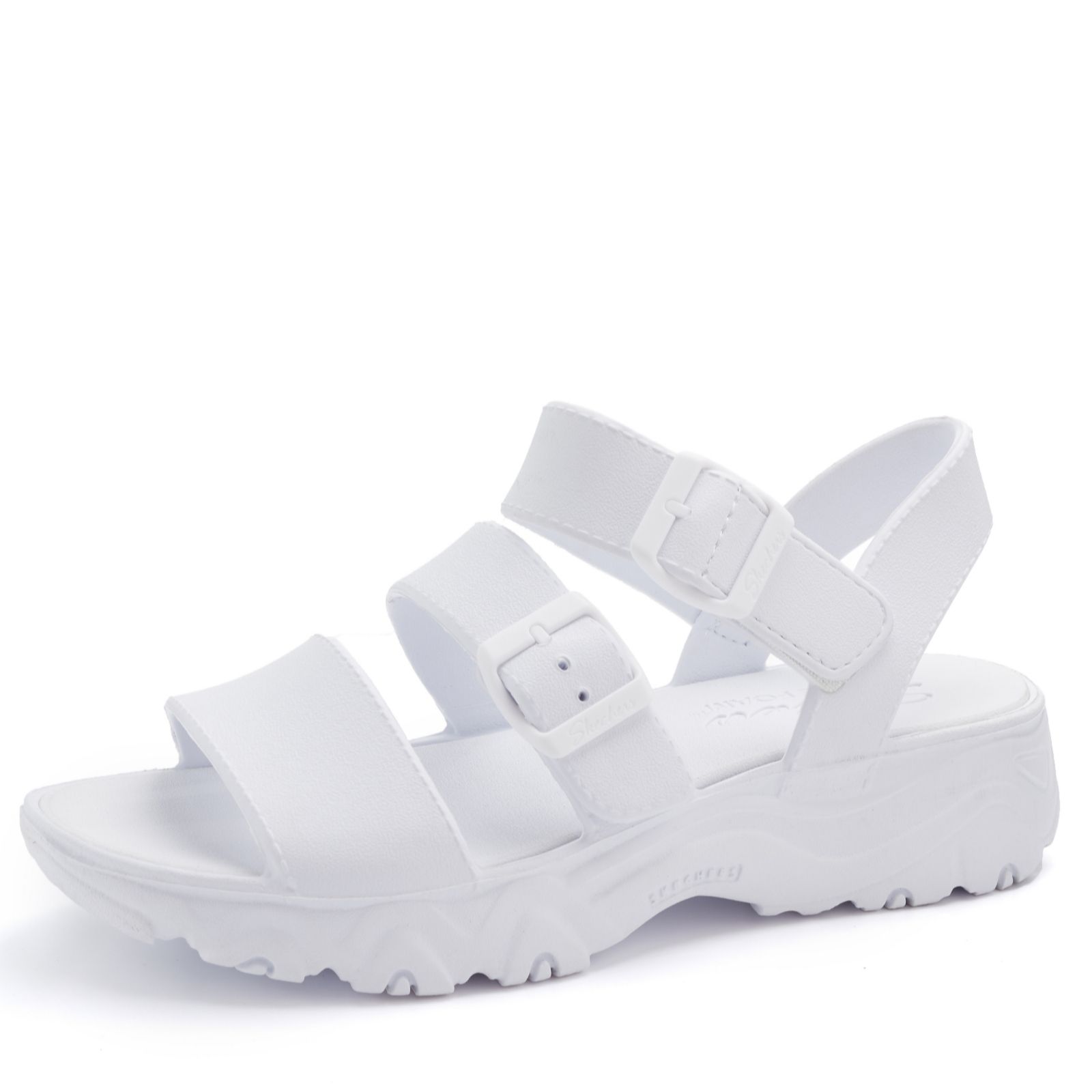 skechers luxe foam sandals uk