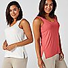 WynneLayers Essentials Jersey Set of 2 V Neck Tops, 3 of 7