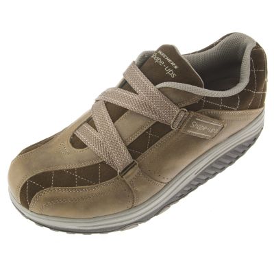 Skechers Shape Ups Training Z Strap Quilted Trainer QVC UK