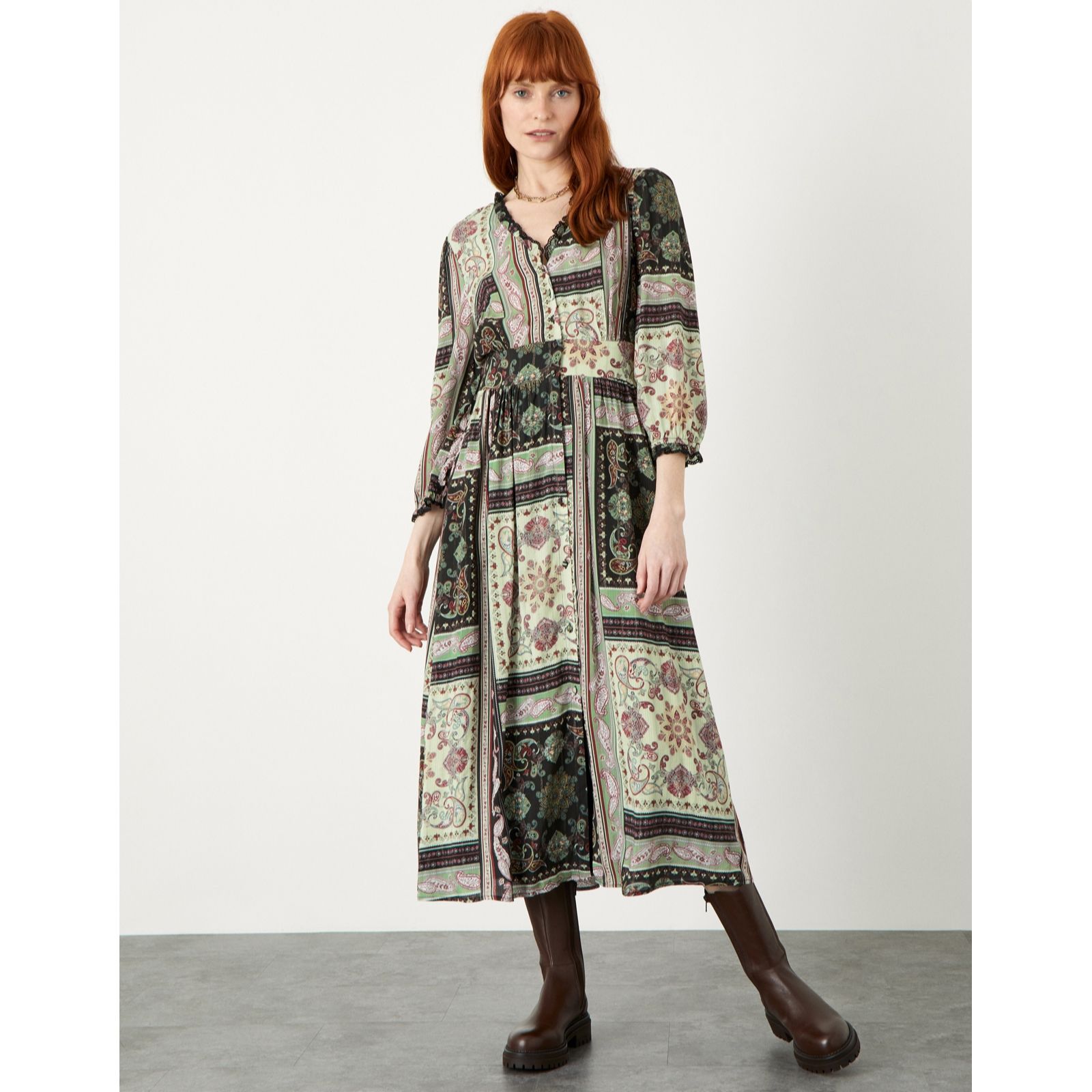 Next scarf clearance print dress