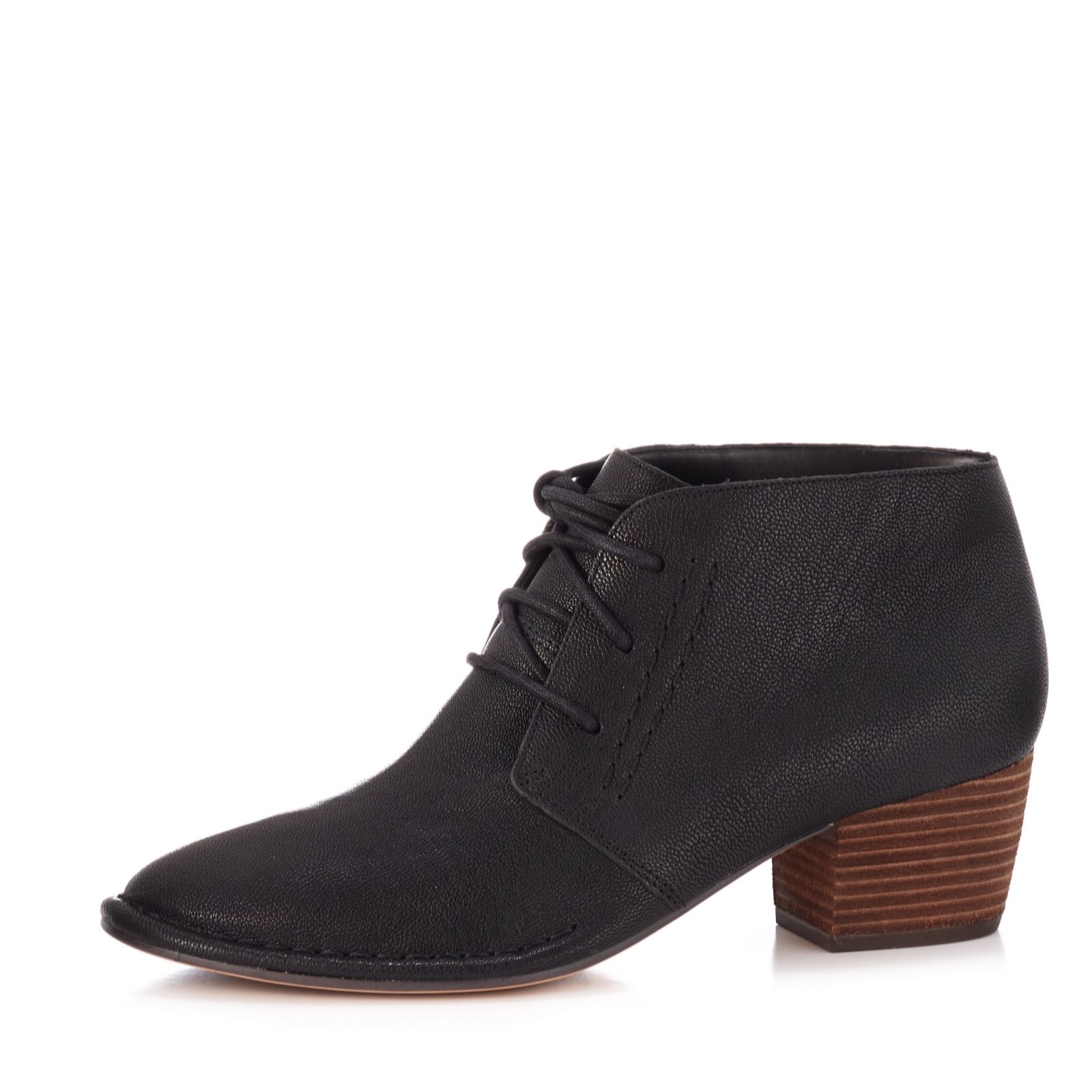 clarks lace up ankle boots