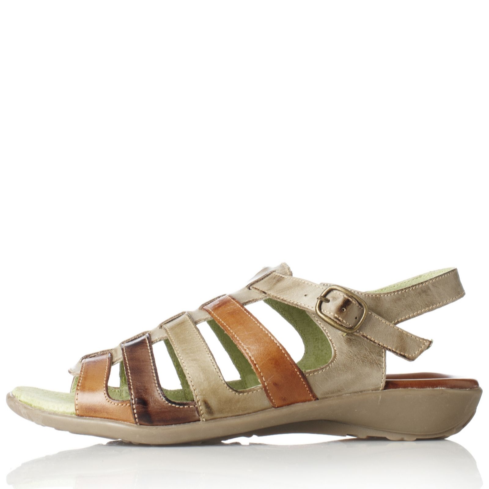 Padders Grecian Gladiator Multi Strap Sandal QVC UK