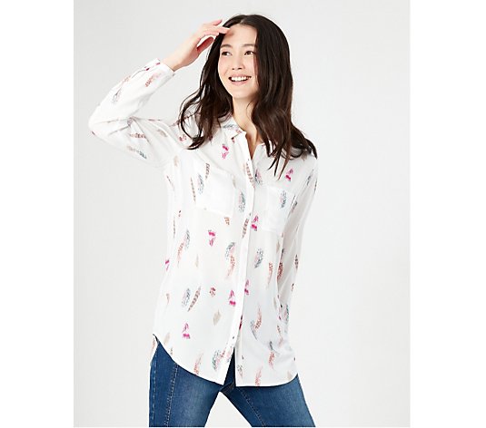 Joules Elvina Button Woven Top