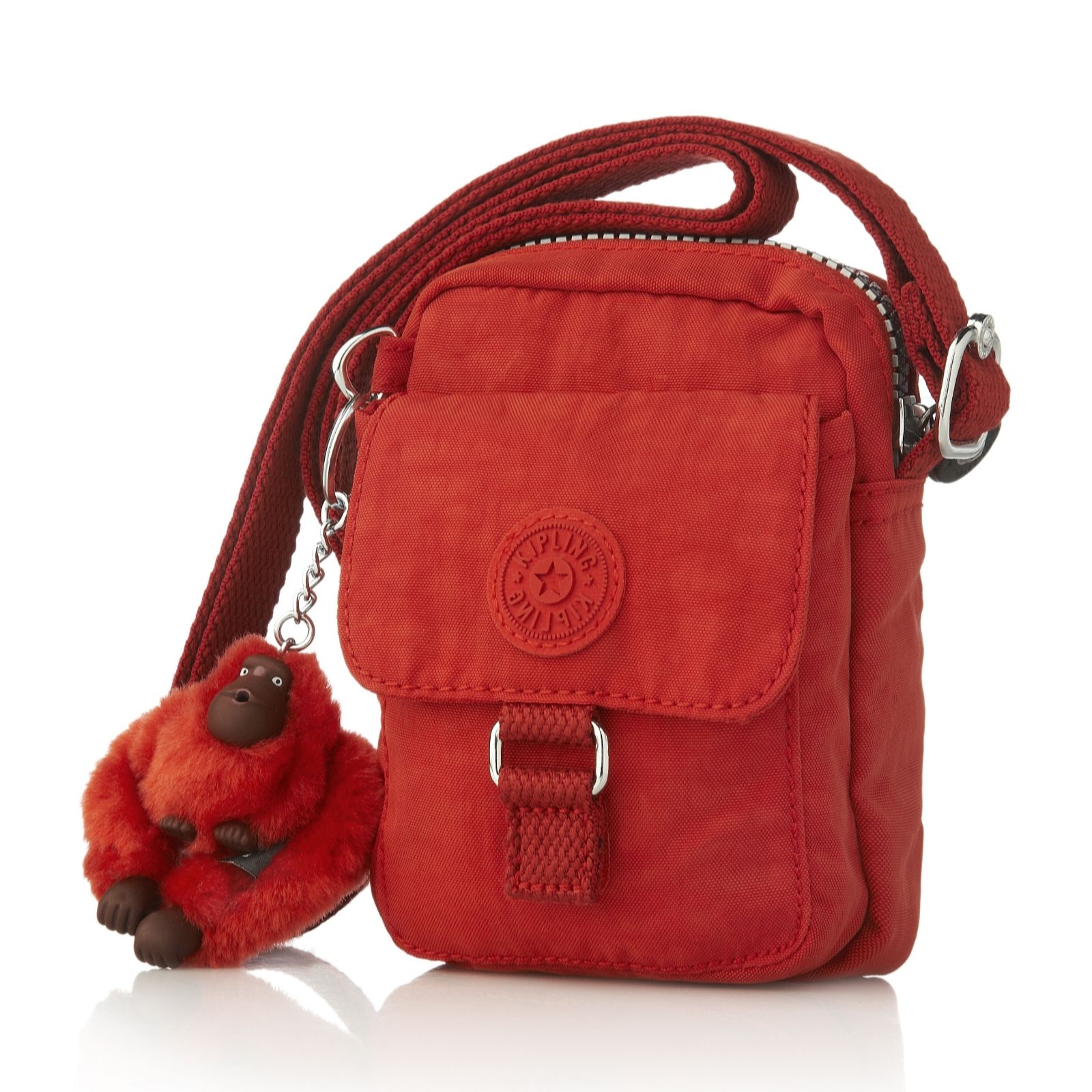 Kipling Teddy Kids Shoulder Bag with Flapover - QVC UK