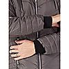 Centigrade Mixed Quilted Coat with Detachable Faux Fur Hood, 6 of 7