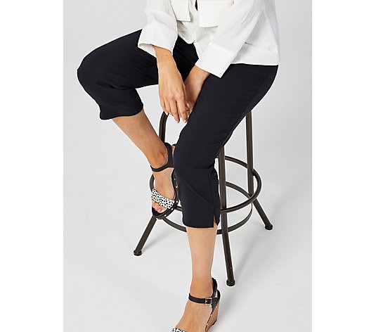 MarlaWynne Flatter Fit Capri Trousers with Pockets