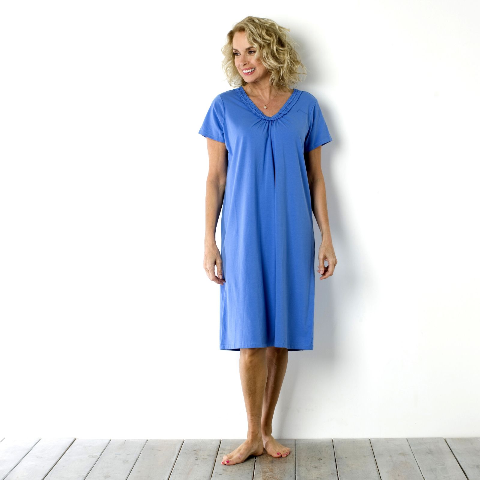 Carole Hochman 100% Cotton Dress - QVC UK