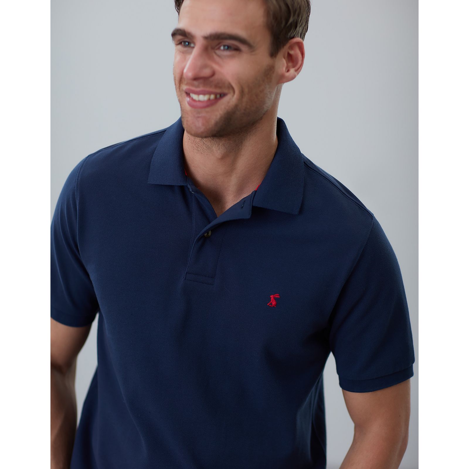 Joules Mens Woody Classic Fit Polo Shirt QVC UK