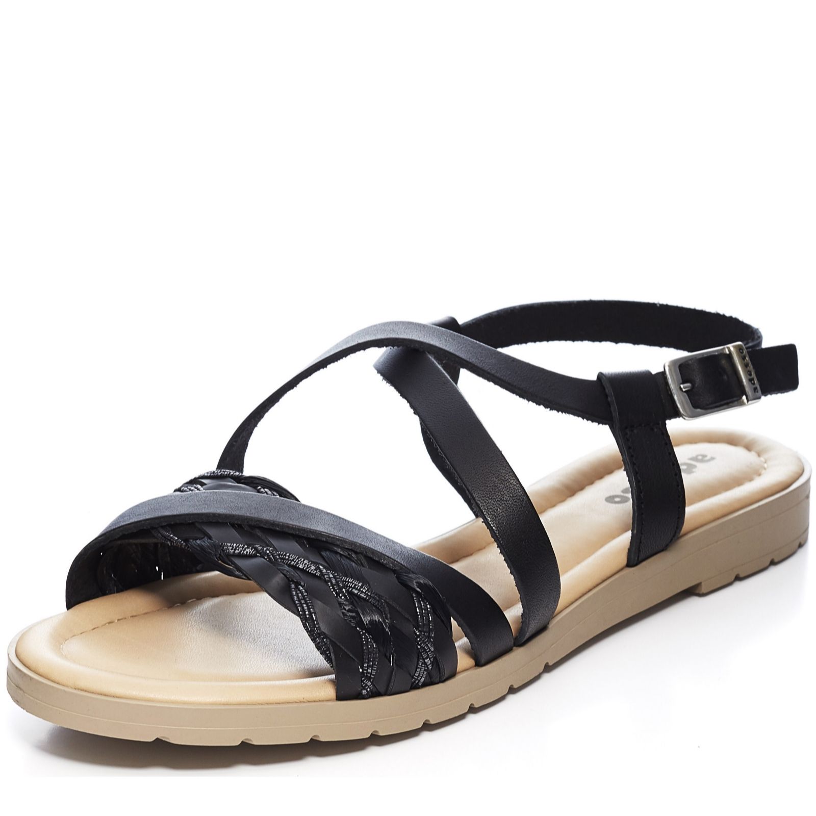 Outlet Adesso Emily Multi Strap Sandal - QVC UK