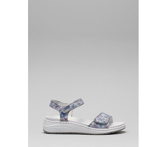 Rieker Sandal with White Sole
