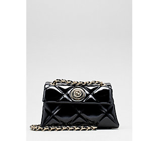 Dune London Duchess Quilted Faux Leather Bag