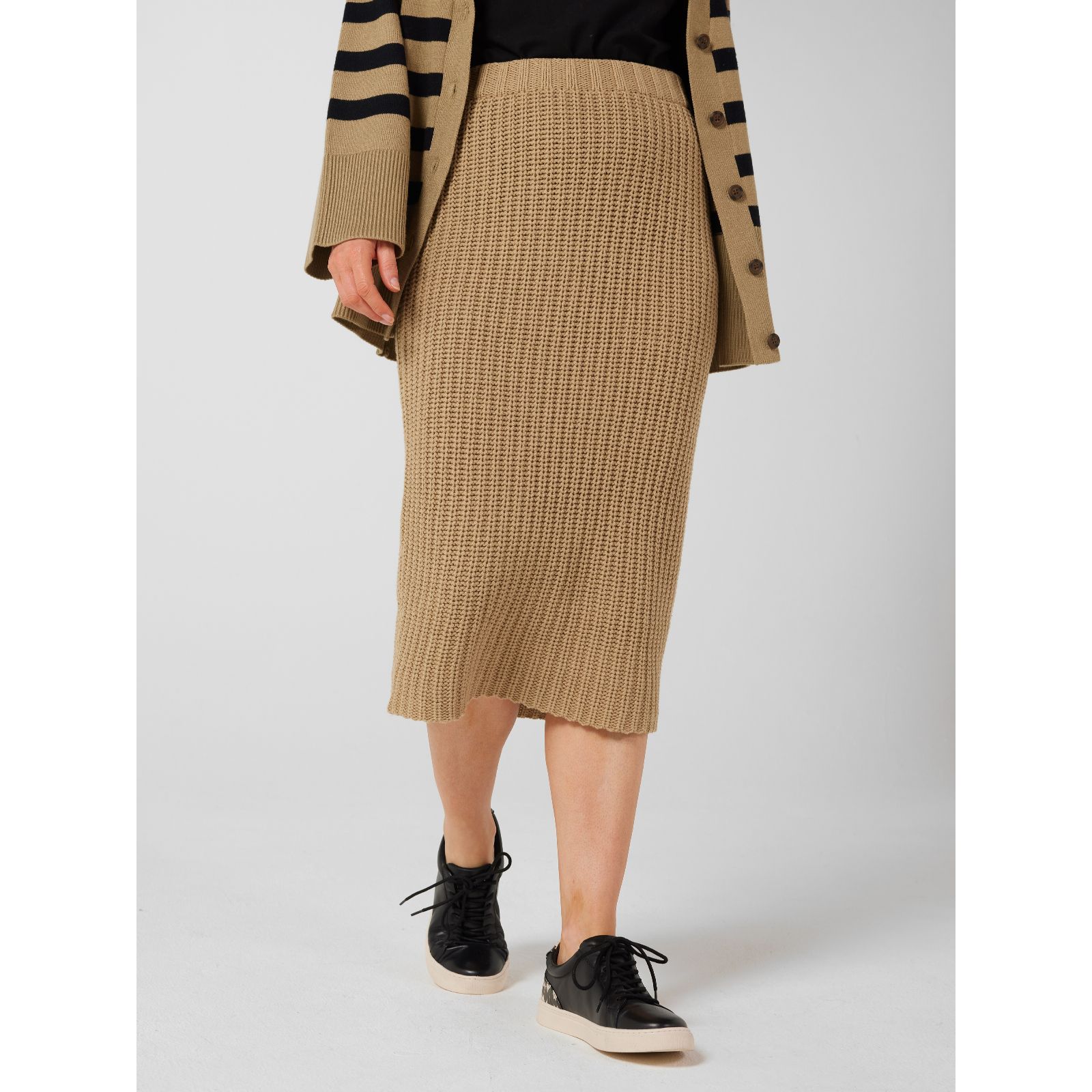 Animal print midi skirt cheap qvc