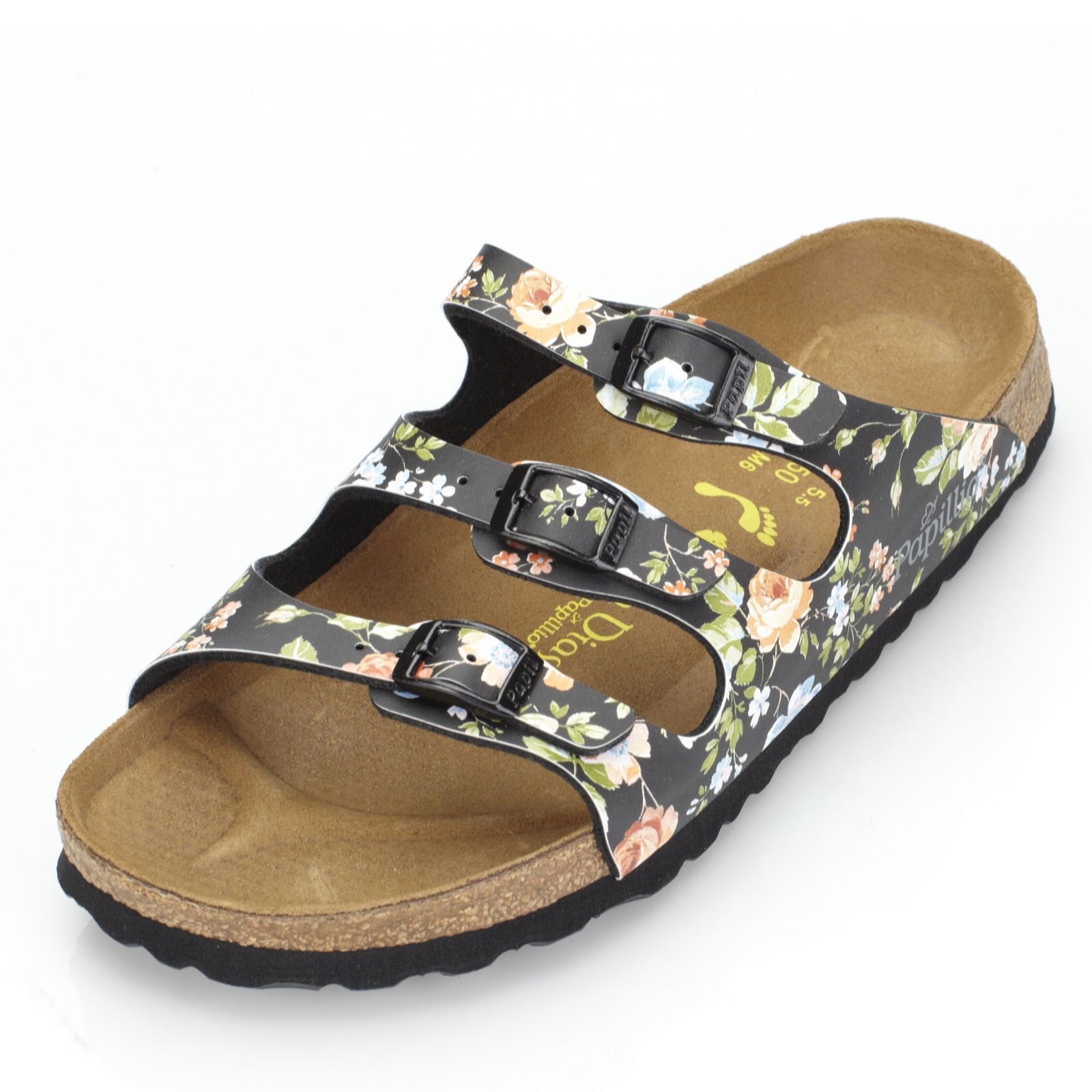 Papillio by Birkenstock Florida Silvia Dias Sandal - QVC UK