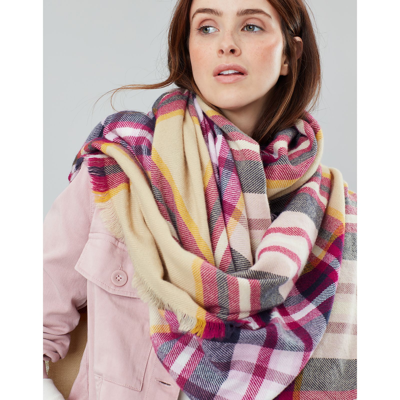 Joules Hayford Scarf - QVC UK