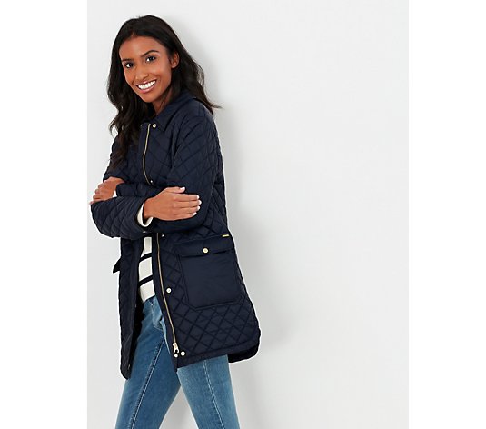 Joules Avenmore Quilted Shacket
