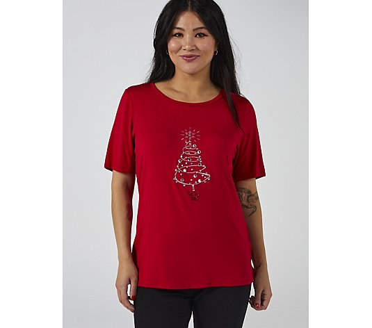 Ruth Langsford Christmas Tree T-shirt