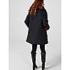 Centigrade Textured Faux Fur Reversible Mid Length Coat with Pockets, 2 of 4