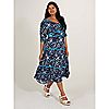 Monsoon Bianca Printed Dress with Contrast Binding, 1 of 6