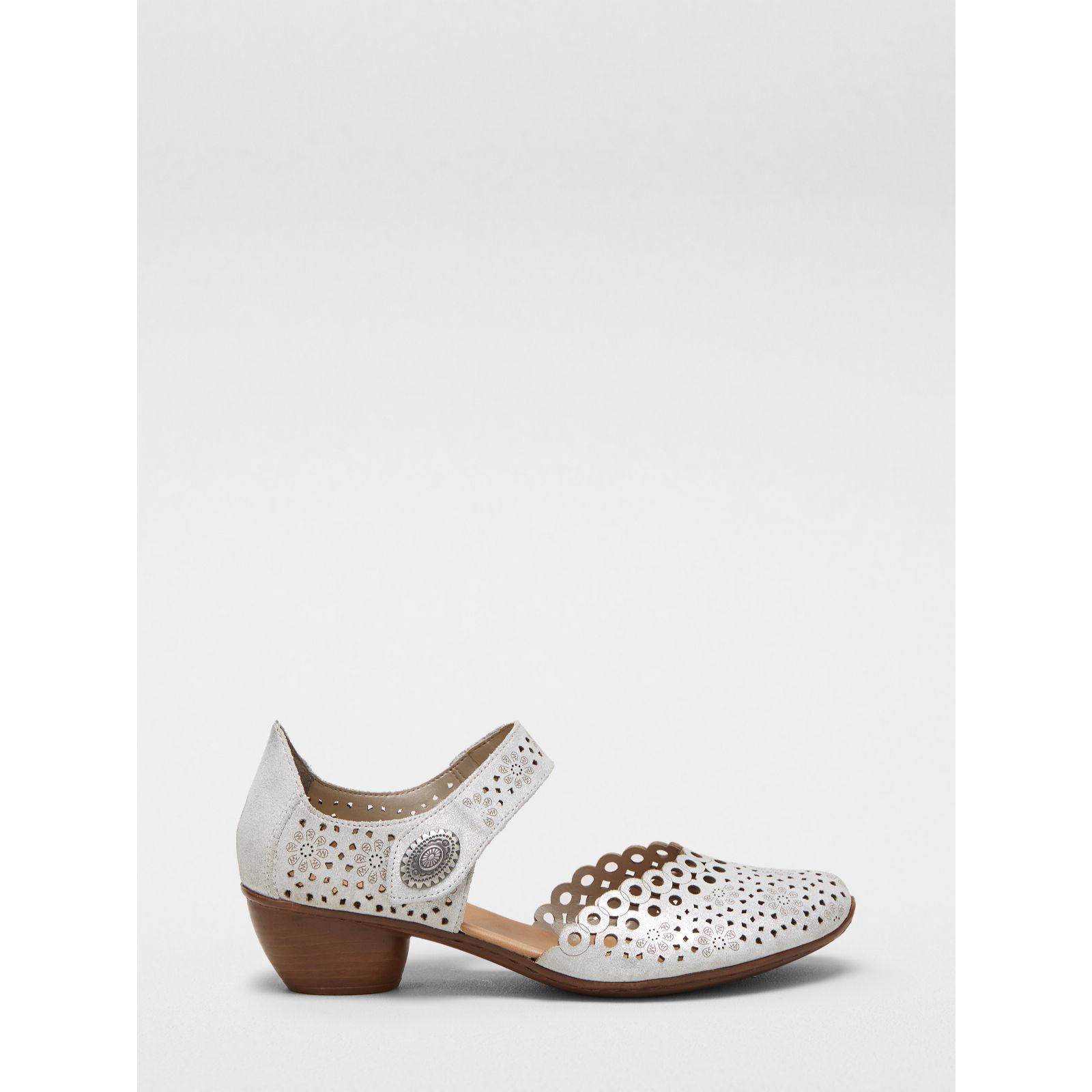 Rieker Mary Jane Heeled Shoe