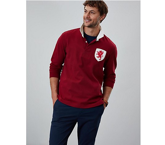 Joules Mens Wales Rugby Shirt