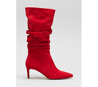 Dune London Slouch Suede High Boot